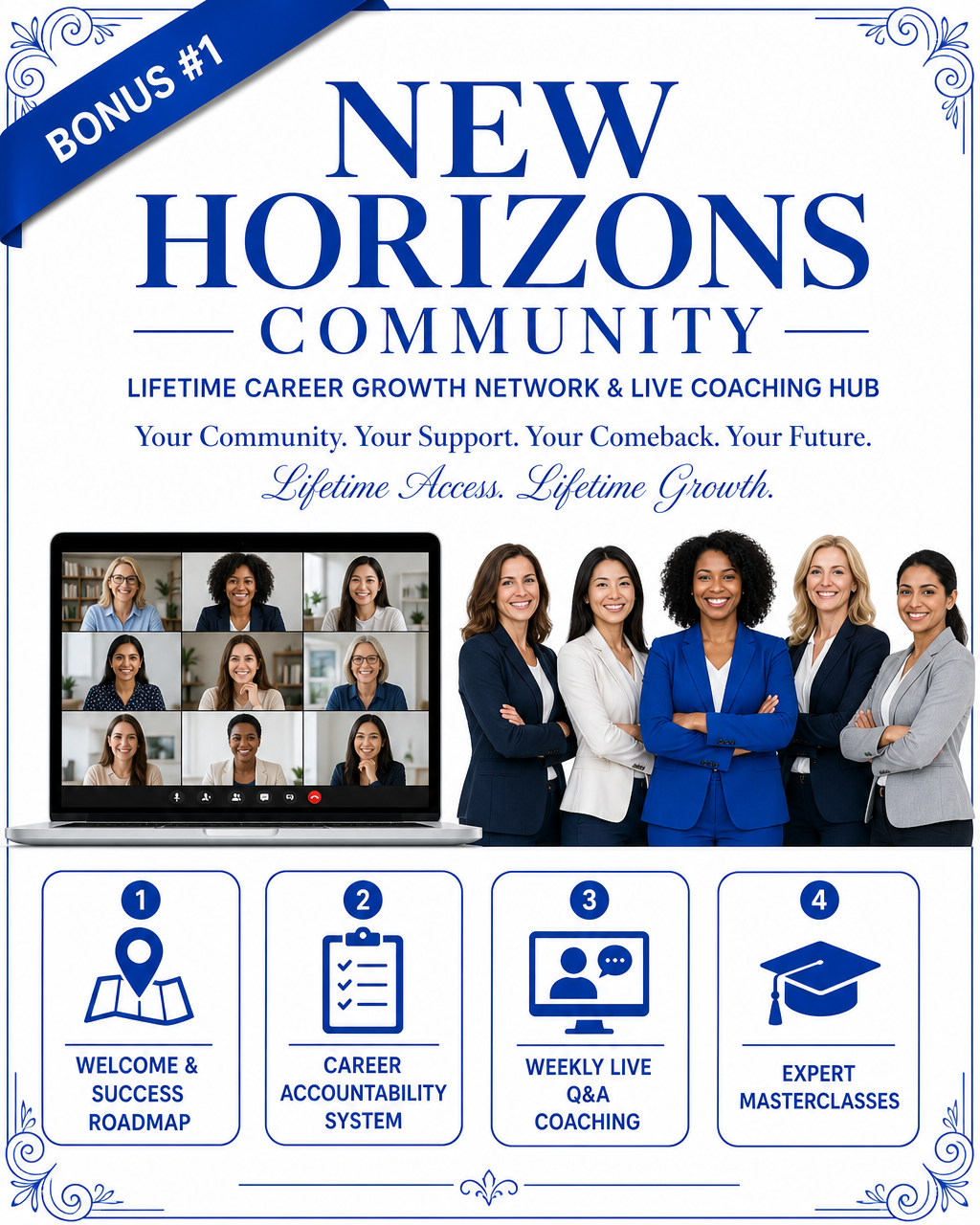 Bonus #1 — New Horizons Community Lifetime Career Growth Network